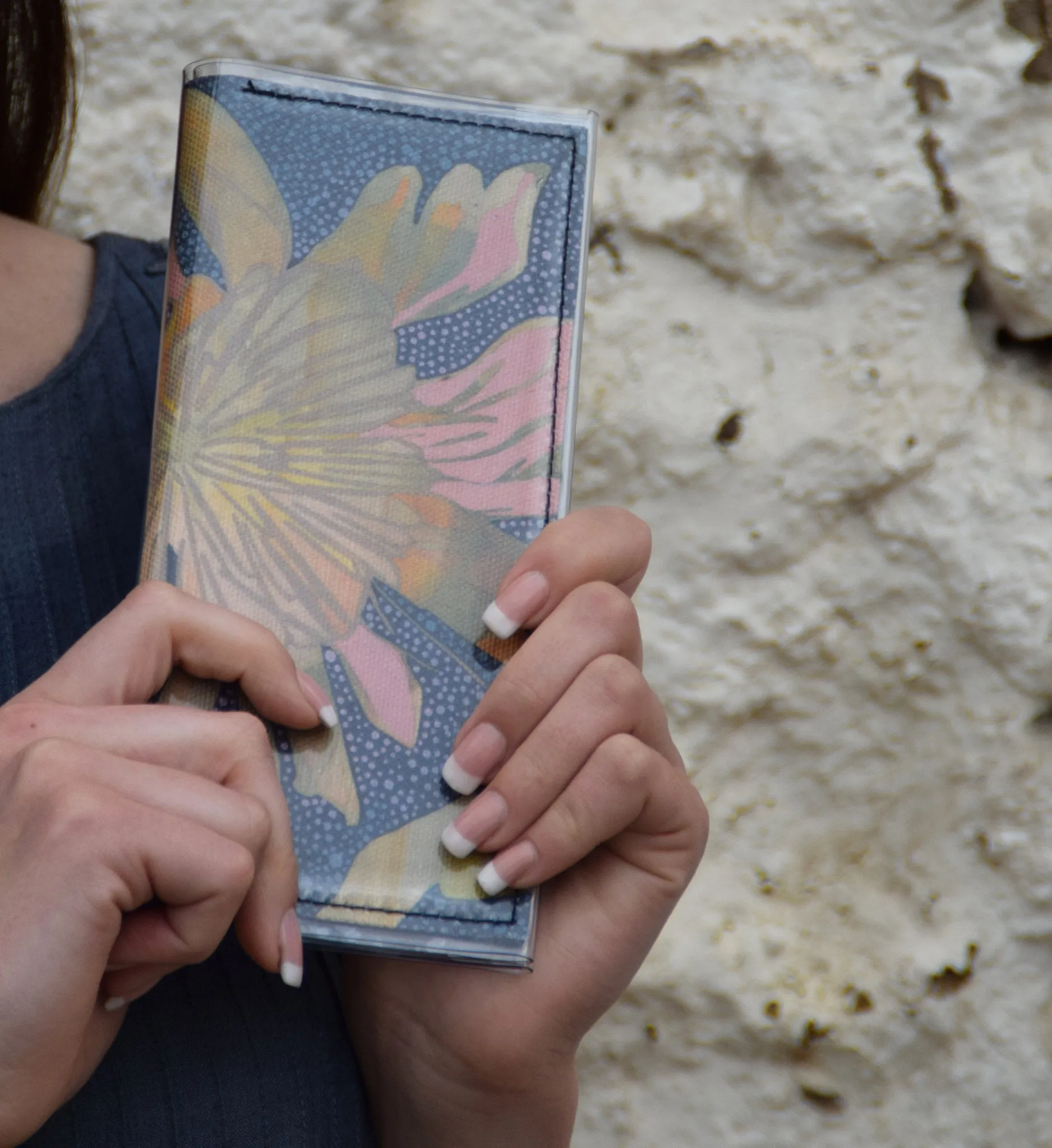 Bi-fold Clutch - Dana Kinter limited edition print - Stars 2
