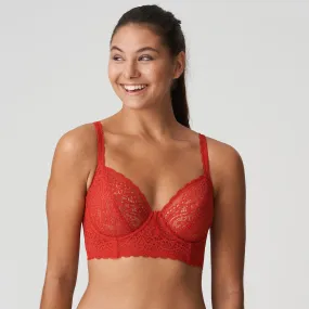 I Do Plunge Bra Longline - Scarlet