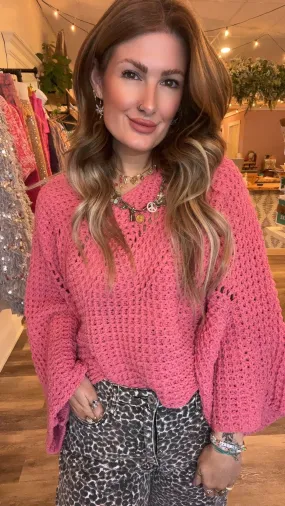 POL Twisted love Knit sweater pullover