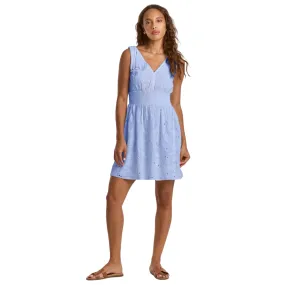 Weslie Cinched Tie Dress in Cornflower