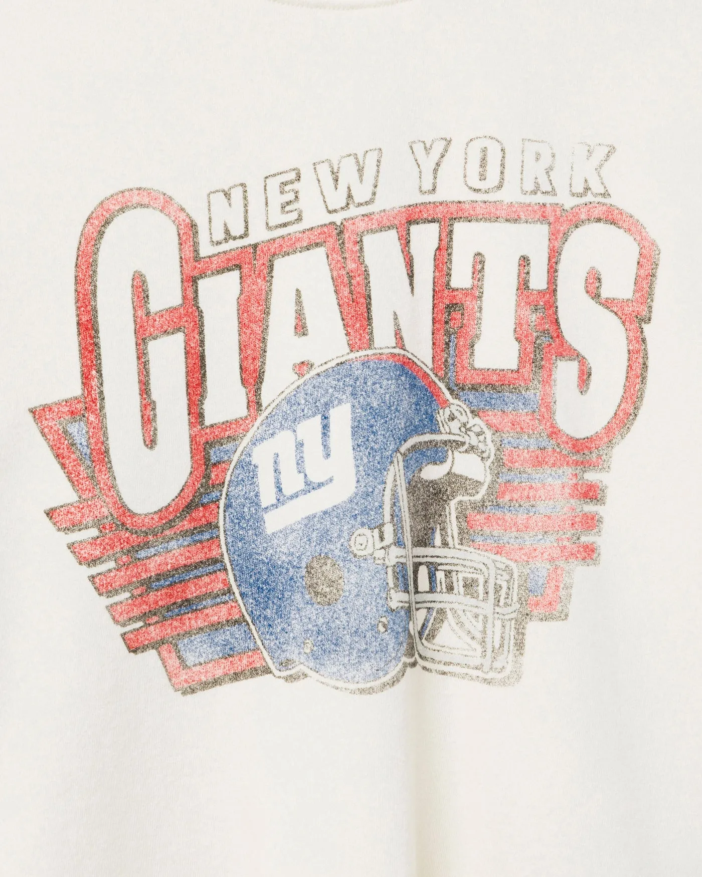 Women's New York Giants Kickoff Crop Crew Fleece
