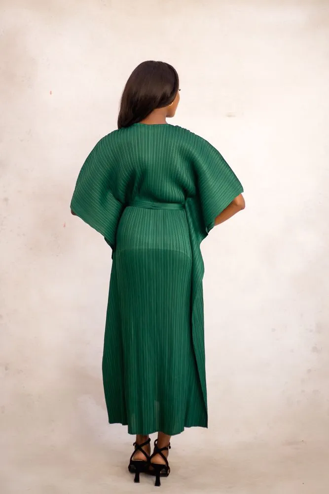 ZAYA ZUKI DRESS -  GREEN